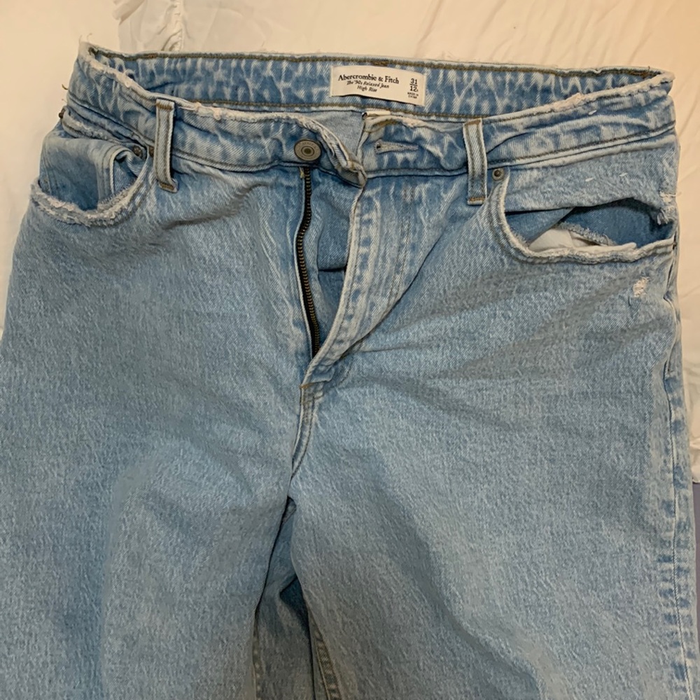 Worn twice Abercrombie jeans 2022
